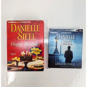 Danielle Steel Happy Birthday A Novel and Undercover A Novel Audiobooks CDs